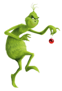 Tiptoeing Grinch