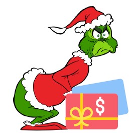 The Grinch with Stolen Credit Cards