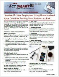 JulyGeneralNewsletterThumb | ACTSmart IT