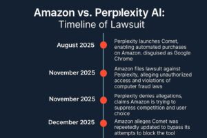 amazon v perplexity timeline