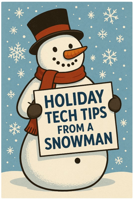 Tech Tips From a Snowman | ACTSmart IT
